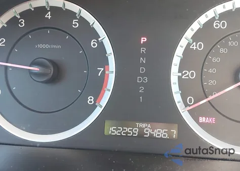 2012 Honda Accord 2.4 Se из США, поврежденный, VIN 1HGCP2F6XCA021082